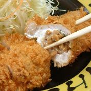 納豆マヨネーズとんかつ定食
