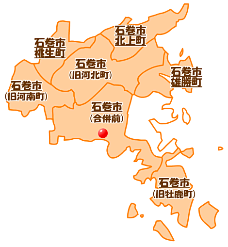 石巻市 マップ